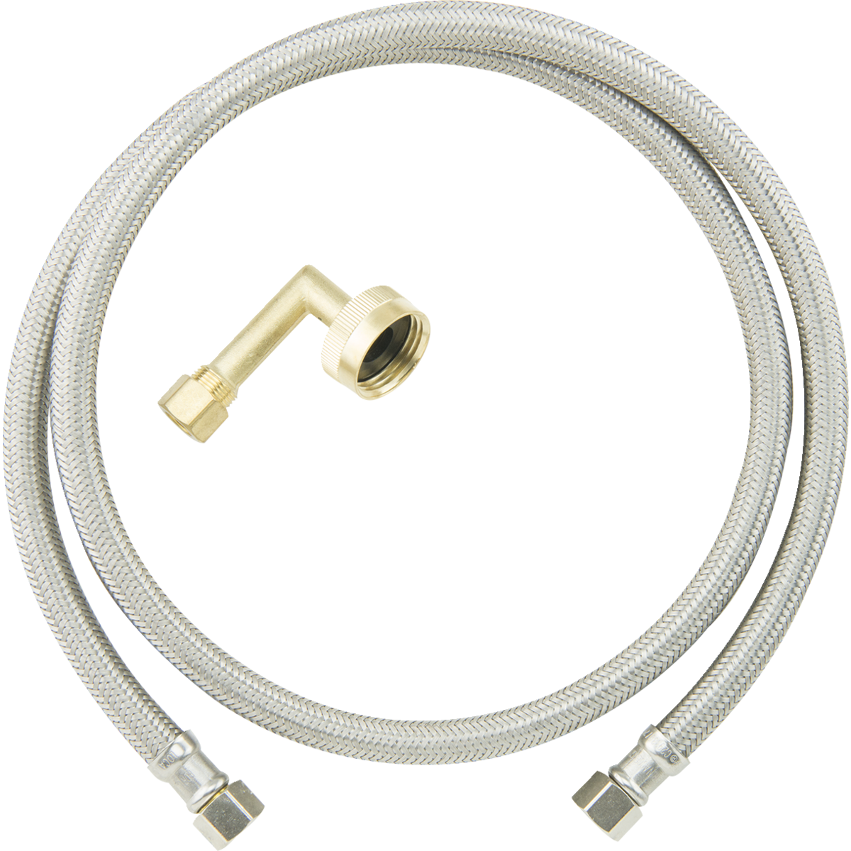 3/8 in. Comp x 3/8 in. Comp w/ 3/8 in. MIP Elbow & 3/4 in. Garden Hose